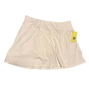 All in Motion White Athletic Skirt L NWT